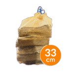 Filet de bûches 33 cm Prati’Bûches - bois traditionnel sec.