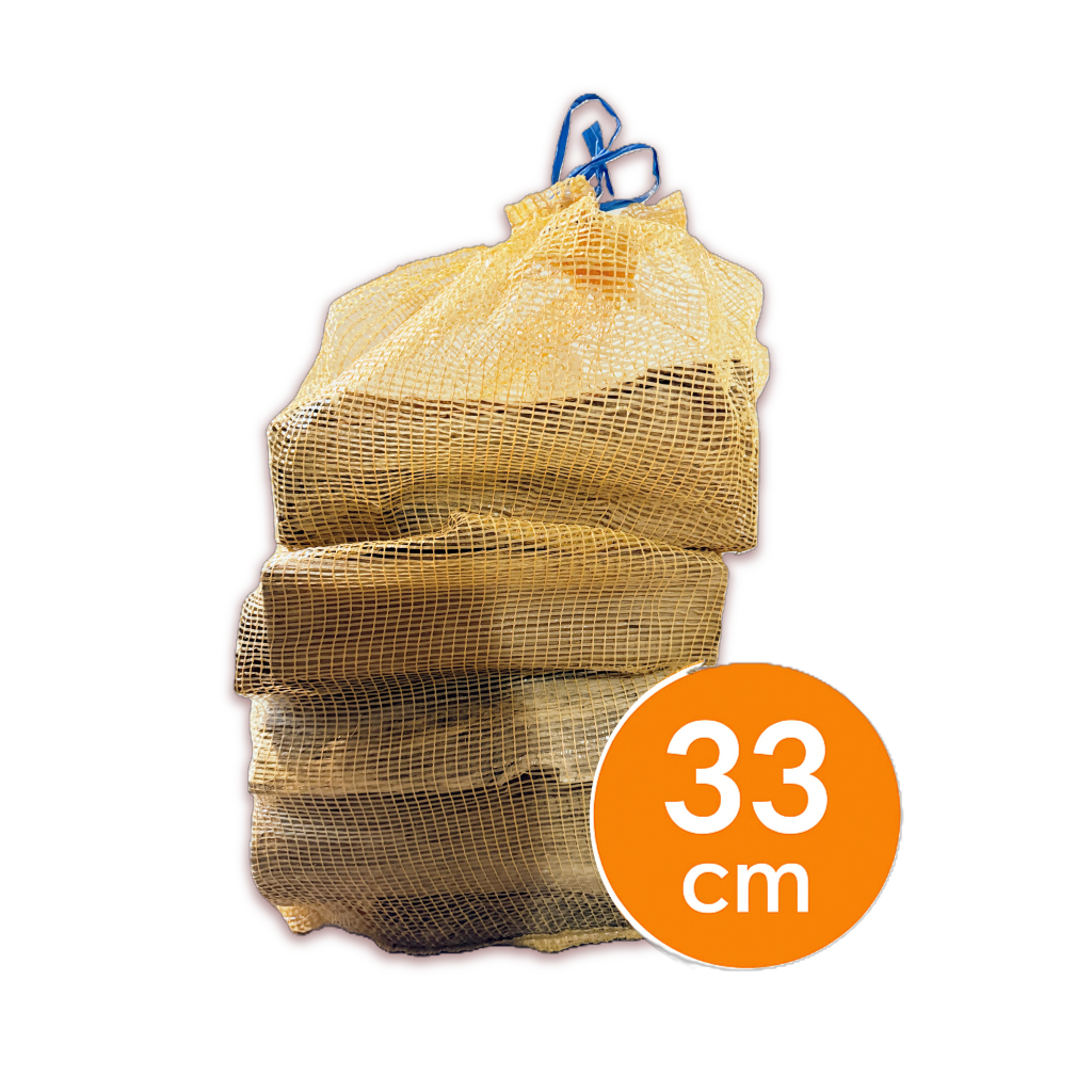 Filet de bûches 33 cm Prati’Bûches - bois traditionnel sec.